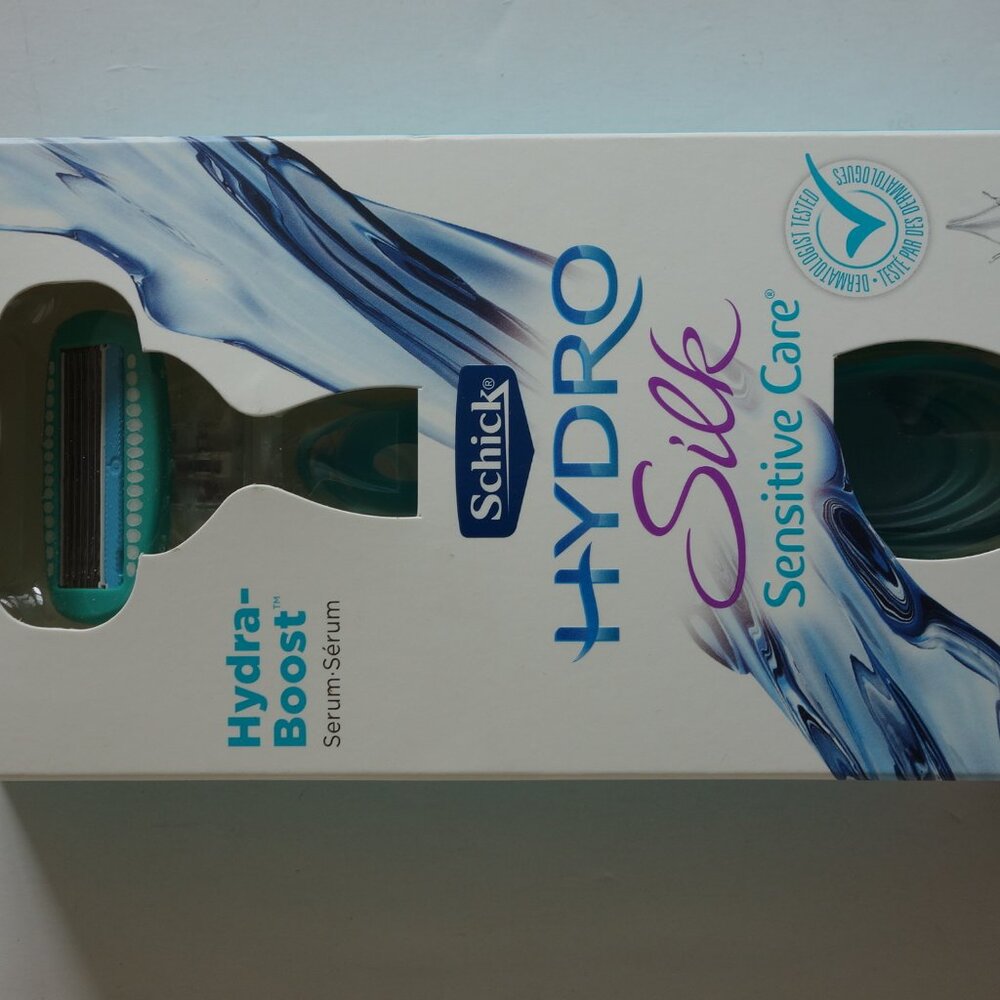 Schick HYDRO Silk Sensitive Care 2X Hydra-Boost 5 Blades Razor New